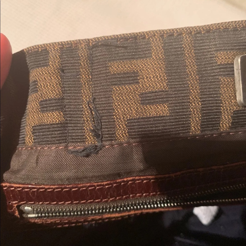 SOLD Vintage Fendi Small Tote - Picture 10 of 12